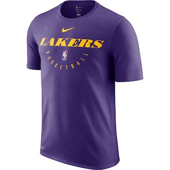 Men's Los Angeles Lakers Nike Purple Practice Legend Performance T-Shirt