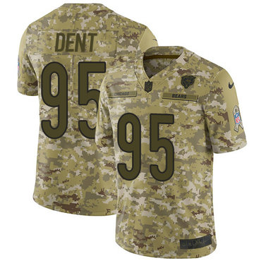 Nike Bears #95 Richard Dent Camo Men's Stitched NFL Limited Rush Jersey