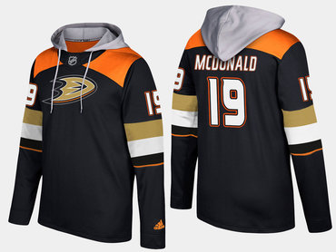 Adidas Anaheim Ducks 19 Andy Mcdonald Retired Black Name And Number Hoodie