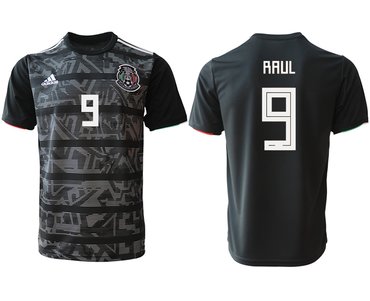 2019 Mexico #9 Raul Away Soccer Thailand Jersey