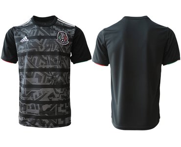 2019 Mexico Blank Away Soccer Thailand Jersey