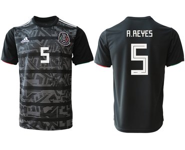 2019 Mexico #5 A.Reyes Away Soccer Thailand Jersey