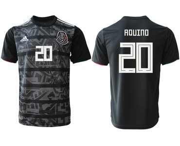 2019 Mexico #20 Aquino Away Soccer Thailand Jersey