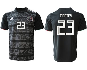 2019 Mexico #23 Montes Away Soccer Thailand Jersey