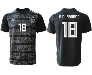 2019 Mexico #18 A.Guardado Away Soccer Thailand Jersey