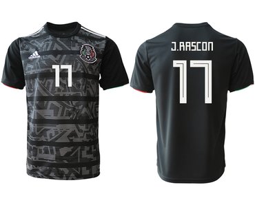 2019 Mexico #17 J.Rascon Away Soccer Thailand Jersey