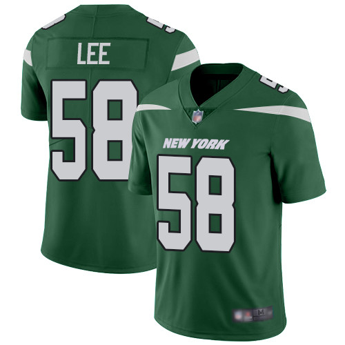 New York Jets #58 Darron Lee Green Team Color Men's Stitched Football Vapor Untouchable Limited Jersey