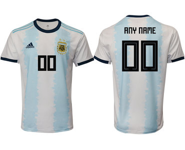 2019-20 Argentina Customized Home Thailand Soccer Jersey