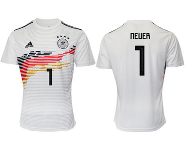 2019-20 Germany 1 NEUER Home Thailand Soccer Jersey