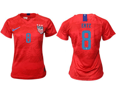 2019-20 America 8 ERTZ Away Women Soccer Jersey