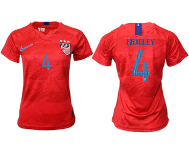 2019-20 America 4 BRADLEY Away Women Soccer Jersey