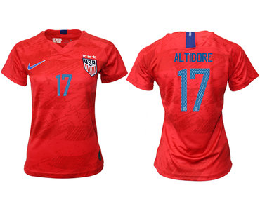 2019-20 America 17 ALTIDORE Away Women Soccer Jersey