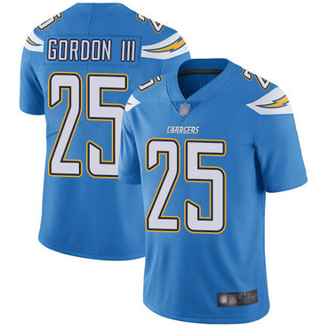 Chargers #25 Melvin Gordon III Electric Blue Alternate Men's Stitched Football Vapor Untouchable Limited Jersey