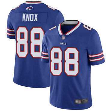 Bills #88 Dawson Knox Royal Blue Team Color Men's Stitched Football Vapor Untouchable Limited Jersey