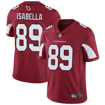 Cardinals #89 Andy Isabella Red Team Color Men's Stitched Football Vapor Untouchable Limited Jersey