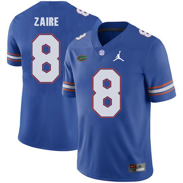 Florida Gators 8 Malik Zaire Blue College Football Jersey