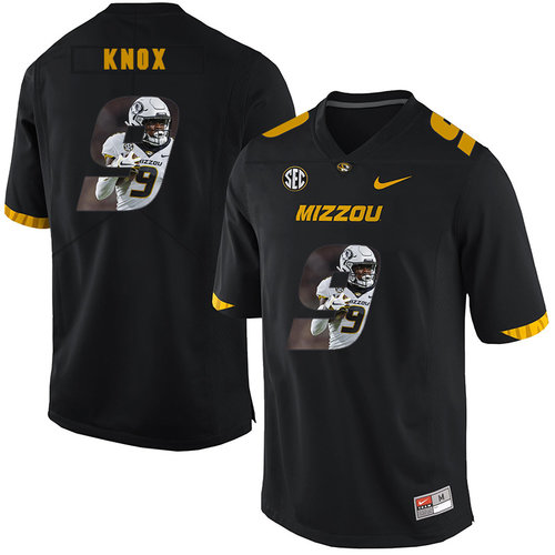 Missouri Tigers 9 Jalen Knox Black Nike Fashion College Football Jersey