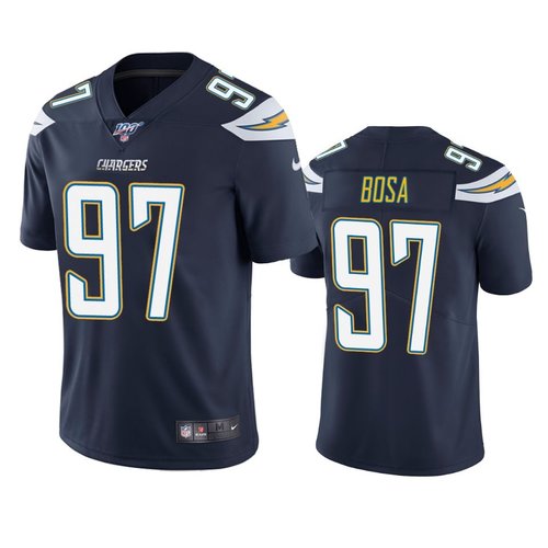 Nike Chargers 97 Joey Bosa Navy 100th Season Vapor Untouchable Limited Jersey