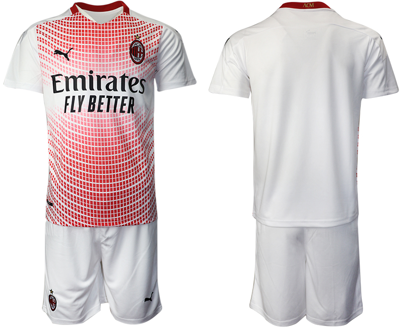 2020-21 AC Milan away soccer jerseys