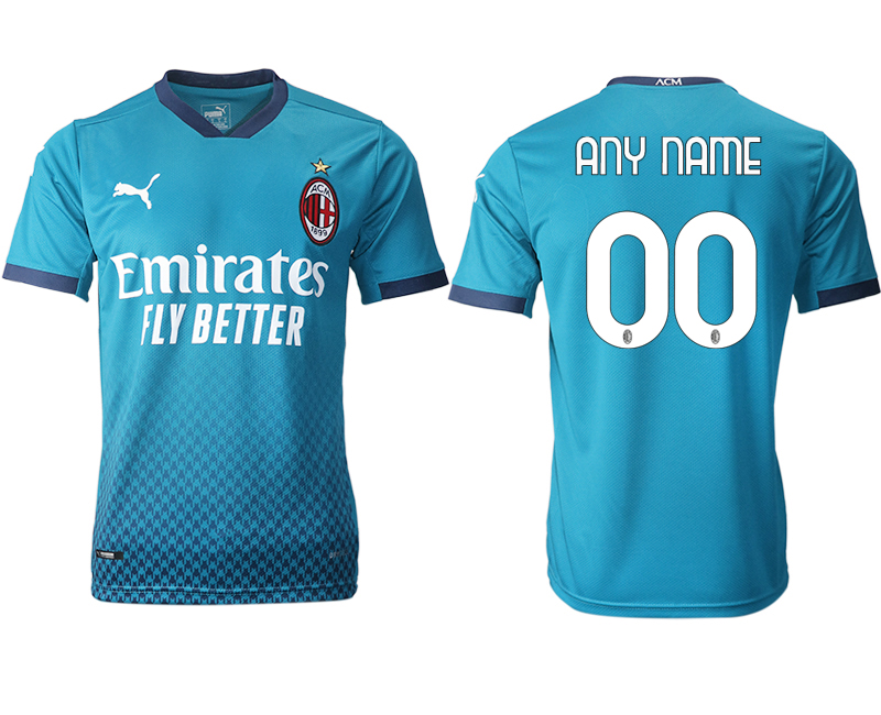 2020-21 AC milan away aaa version any name custom soccer jerseys