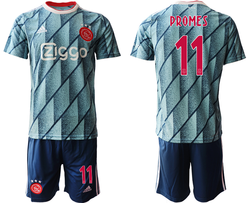 2020-21 Ajax away 11# PROMES soccer jerseys