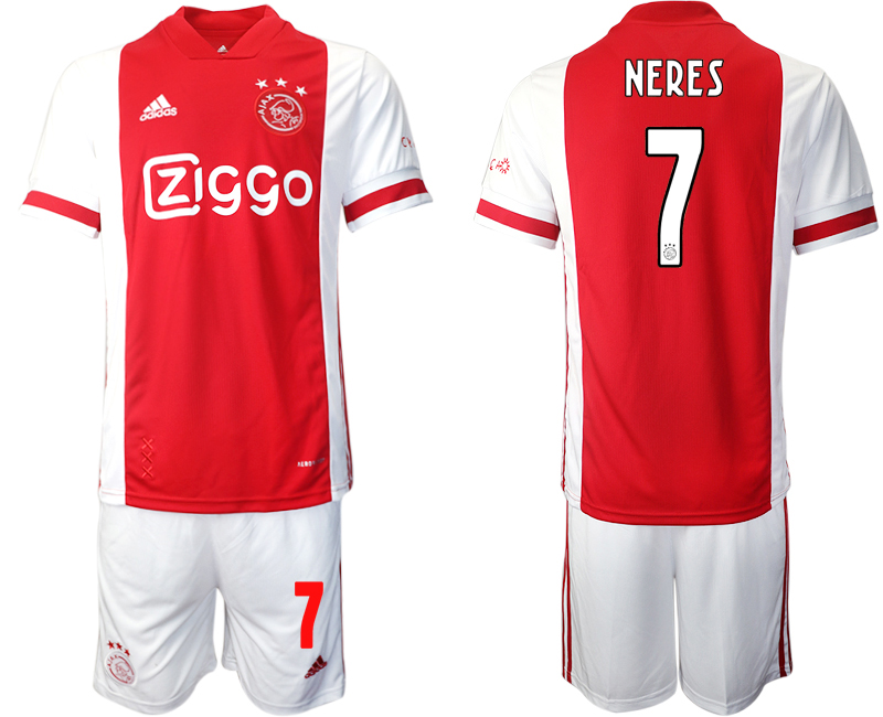 2020-21 Ajax home 7# NERES soccer jerseys