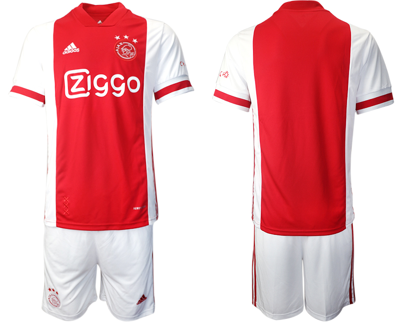 2020-21 Ajax home soccer jerseys