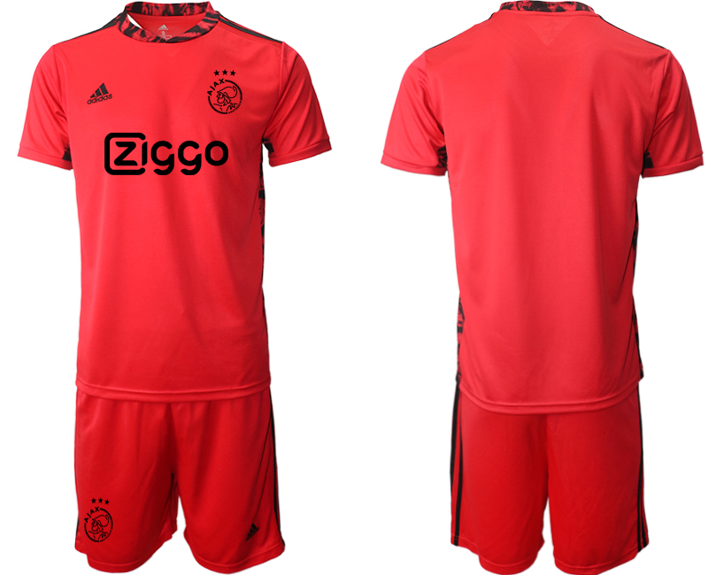 2020-21 Ajax red goalkeeper soccer jerseys