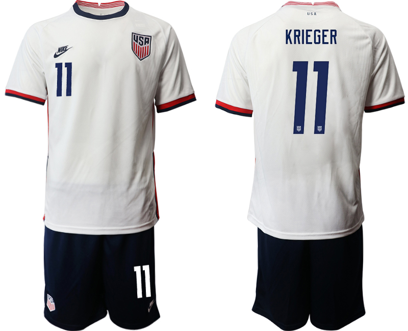 2020-21 America home 11# KRIEGER soccer jerseys