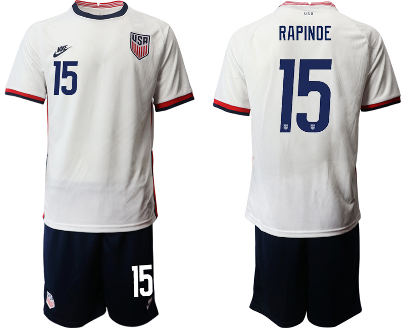 2020-21 America home 15# RAPINOE soccer jerseys