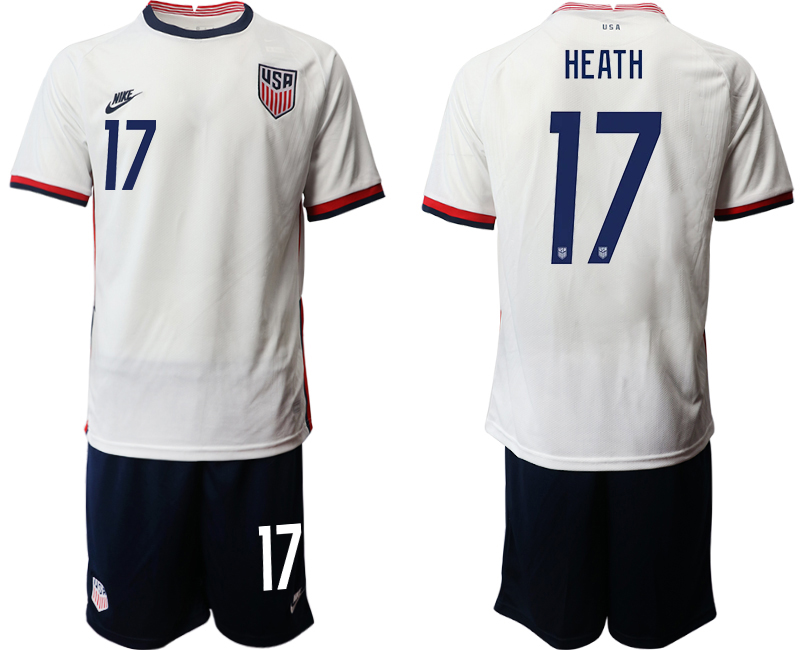 2020-21 America home 17# HE ATH soccer jerseys