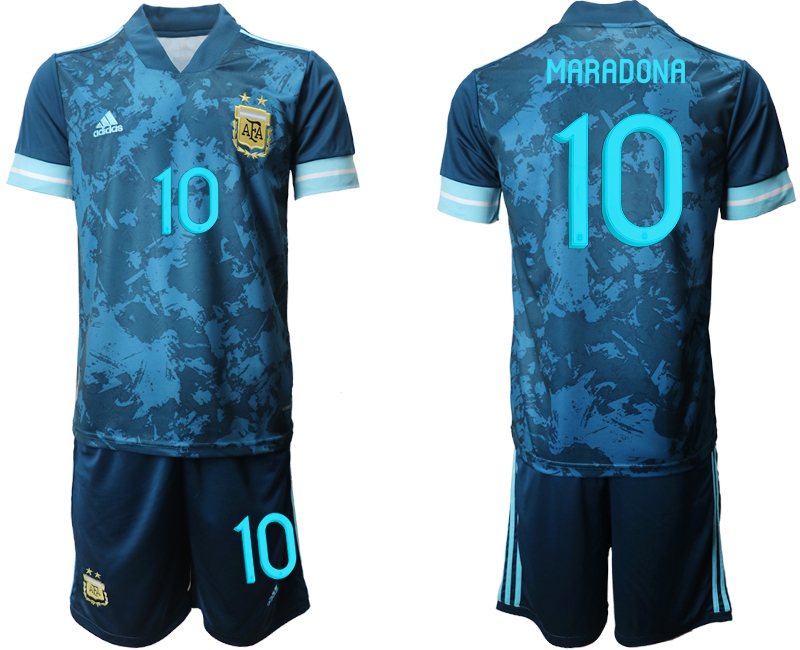 2020-21 Argentina away 10# MARADONA soccer jerseys