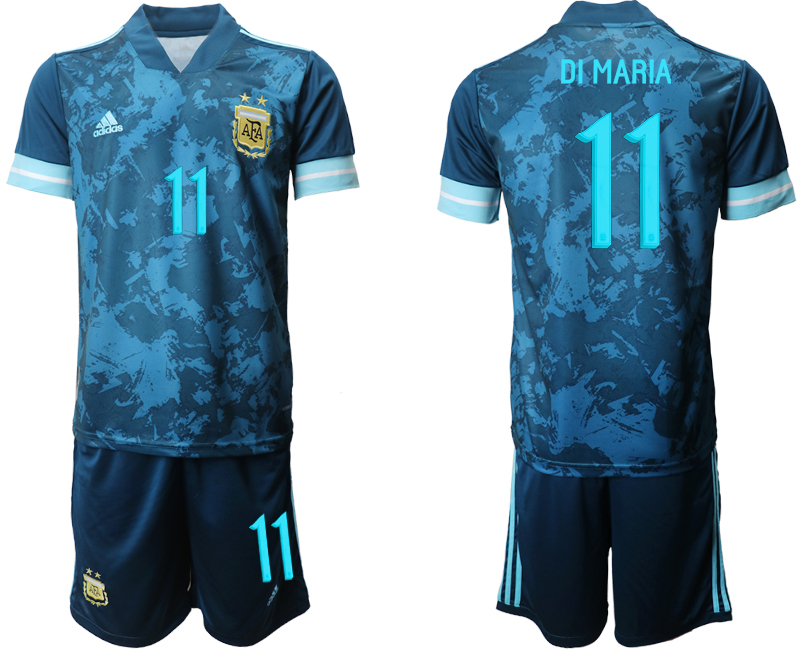 2020-21 Argentina away 11# DI MARIA soccer jerseys