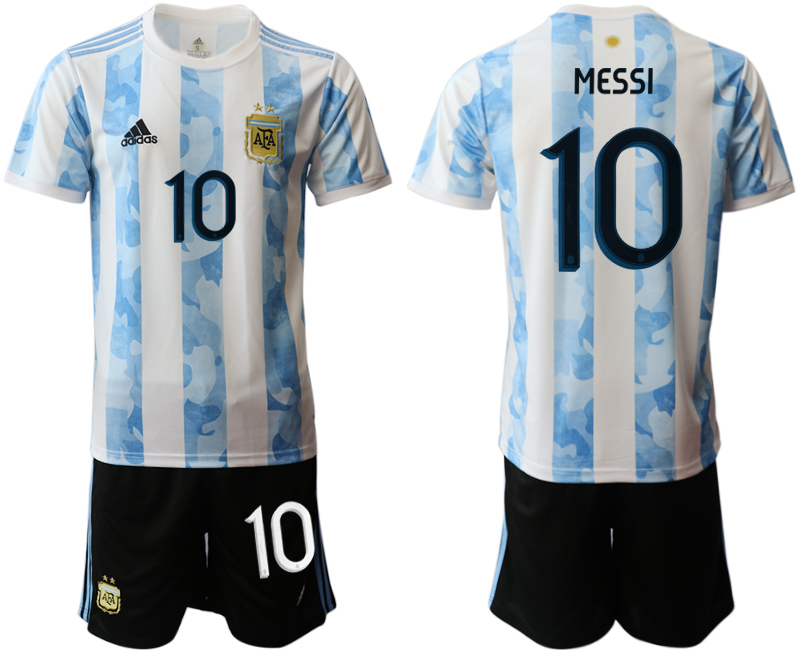 2020-21 Argentina home 10# MESSI soccer jerseys