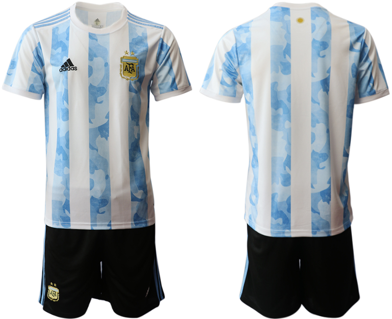 2020-21 Argentina home soccer jerseys