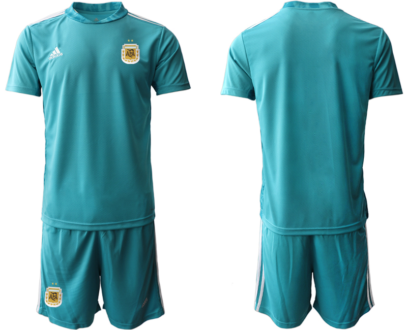 2020-21 Argentina lake blue goalkeeper soccer jerseys