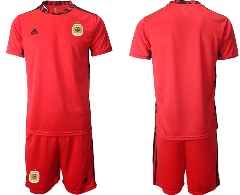 2020-21 Argentina red goalkeeper soccer jerseys