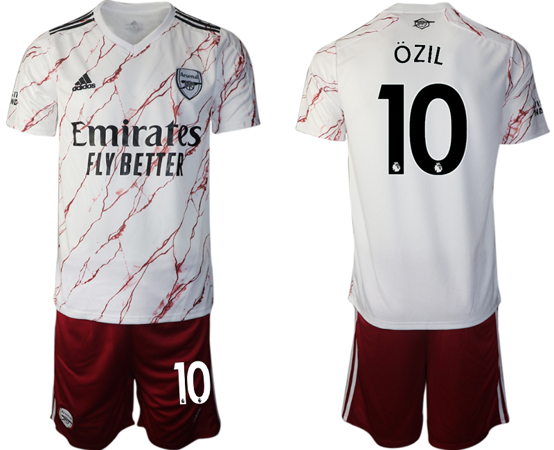 2020-21 Arsenal away 10# OZIL soccer jerseys