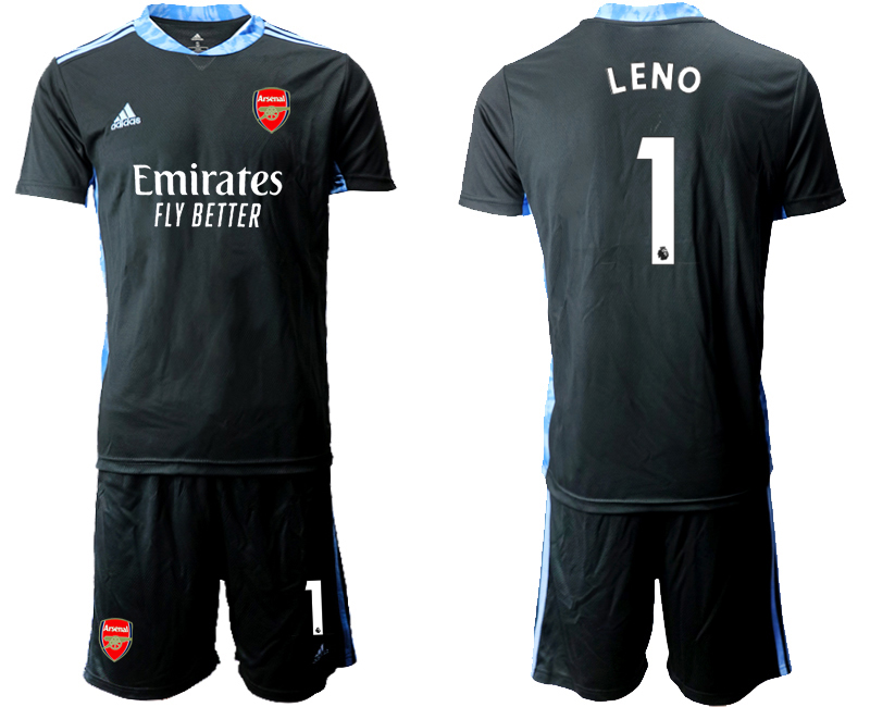 2020-21 Arsenal black goalkeeper 1# LENO soccer jerseys