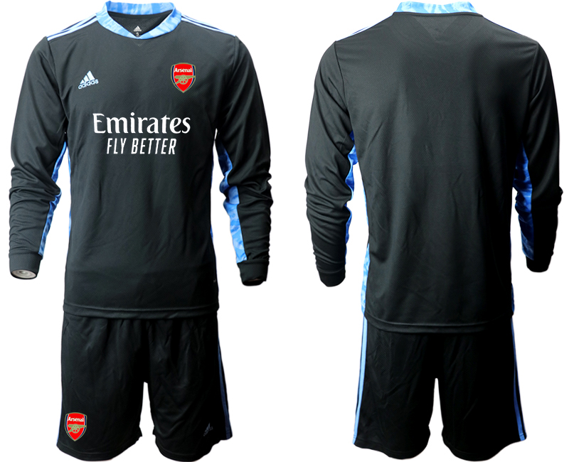 2020-21 Arsenal black goalkeeper long sleeve soccer jerseys