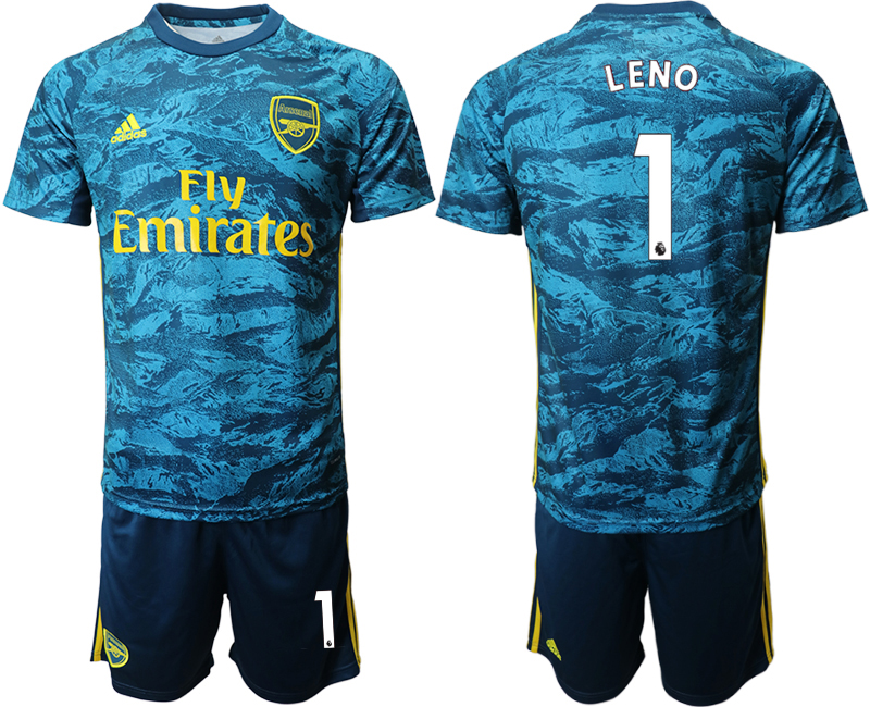 2020-21 Arsenal blue goalkeeper 1# LENO soccer jerseys