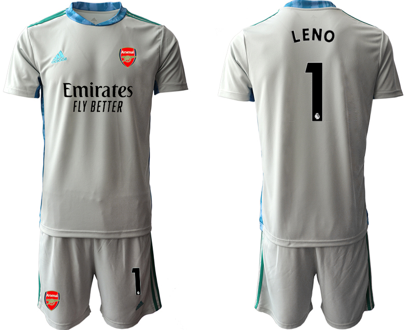 2020-21 Arsenal gray goalkeeper 1# LENO soccer jerseys