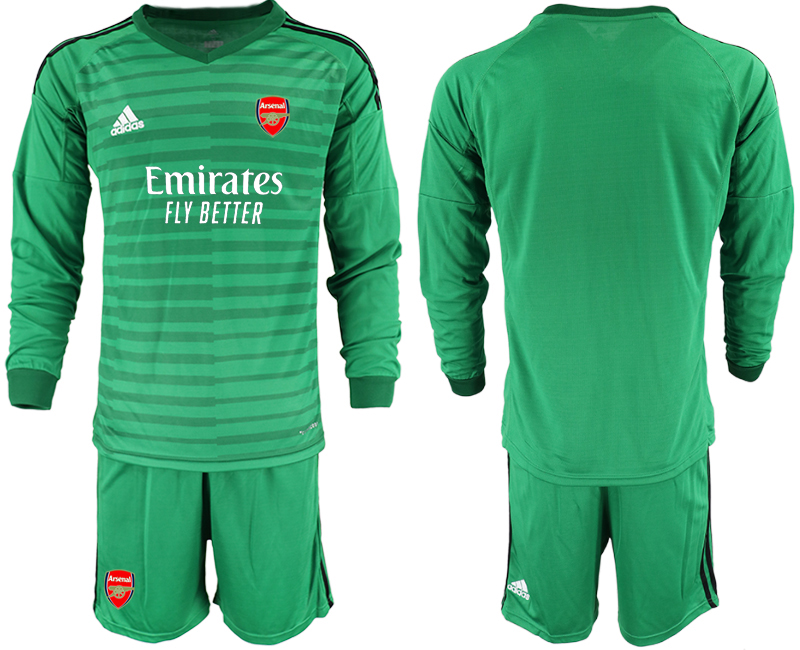 2020-21 Arsenal green goalkeeper long sleeve soccer jerseys