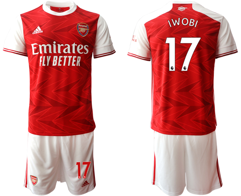 2020-21 Arsenal home 17# IWOBI soccer jerseys