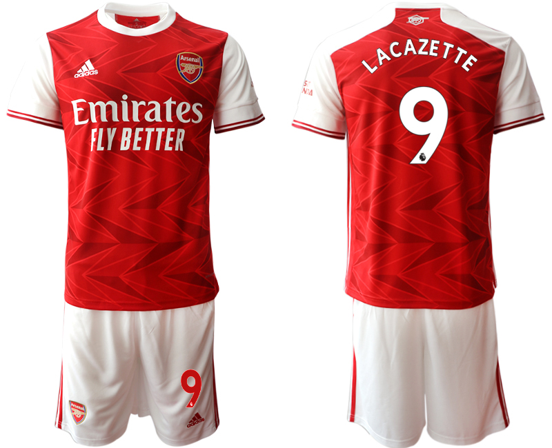 2020-21 Arsenal home 9# LACAZETTE soccer jerseys