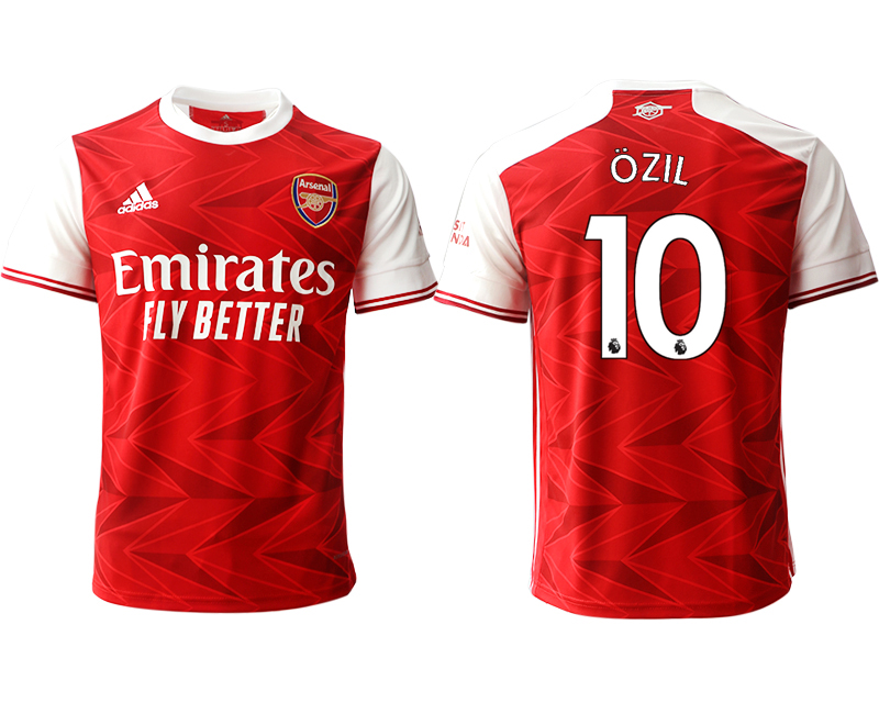 2020-21 Arsenal home aaa version 10# OZIL soccer jerseys