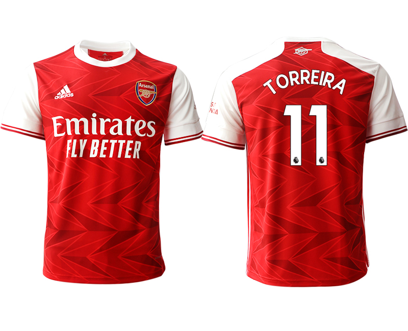 2020-21 Arsenal home aaa version 11# TORREIRA soccer jerseys