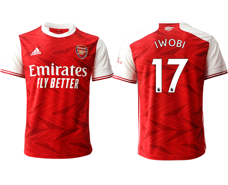 2020-21 Arsenal home aaa version 17# IWOBI soccer jerseys