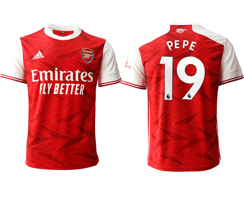 2020-21 Arsenal home aaa version 19# PEPE soccer jerseys