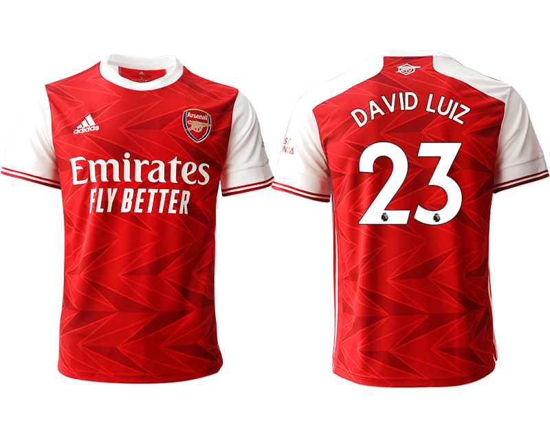 2020-21 Arsenal home aaa version 23# DAVID LUIZ soccer jerseys